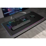 Mousepad Gaming Corsair MM700 RGB Extended, CLOTH BLACK - imagine 6