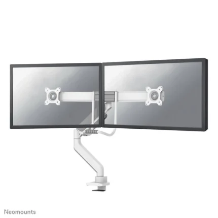 Brat dublu monitor Neomounts DS75-450WH2; pentru display-uri cu diagonale 17"-32",