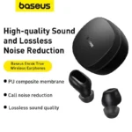 Casti Baseus Bowie WM01 TWS,  wireless, bluetooth 5.0, microfon - imagine 11