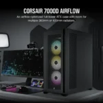 Carcasa Corsair 7000D AIRFLOW, ATX, fara sursa, black - imagine 2