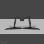 Brat dublu pentru monitor Neomounts, tip full motion, pentru display-uri - imagine 9