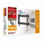 Suport TV de perete, Barkan E202+.B, Fix, 13"- 43", VESA - imagine 6