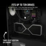 Carcasa Corsair 7000D AIRFLOW, ATX, fara sursa, black - imagine 8