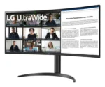 Monitor LG 34" 34WR55QK-B.AEU, Curvature: 1800R, Diagonal (inch): 34, Diagonal - imagine 4