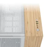 Carcasa CORSAIR 2500X Micro ATX Dual Chamber White/Bamboo Wood - imagine 7