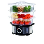 Aparat de gatit cu aburi ETA Steampot 0134 90000, 12.25 L, 1000 W, timer - imagine 2