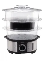 Aparat de gatit cu aburi ETA Steampot 0134 90000, 12.25 L, 1000 W, timer - imagine 3