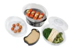 Aparat de gatit cu aburi ETA Steampot 0134 90000, 12.25 L, 1000 W, timer - imagine 9