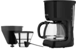 Cafetiera ECG KP 2116 Easy, 750 W, 1.25 L, 10 cesti, bol din sticla, filtru permanent - imagine 5