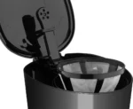 Cafetiera ECG KP 2116 Easy, 750 W, 1.25 L, 10 cesti, bol din sticla, filtru permanent - imagine 8