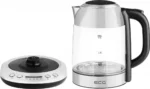 Cana electrica fierbator ECG RK 1781 glass, 1.7 L, 2200 W, 5 setari de temperatura - imagine 2