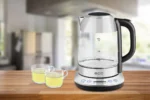 Cana electrica fierbator ECG RK 1781 glass, 1.7 L, 2200 W, 5 setari de temperatura - imagine 11