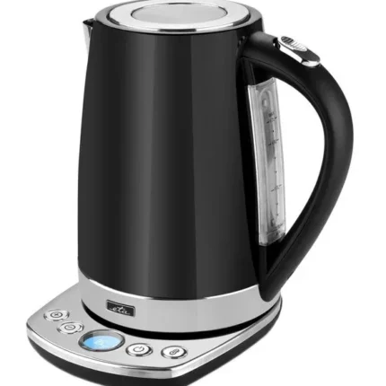 Cana electrica fierbator ETA Isabela 1587, 1,7 L, 2200 W, otel inoxidabil, control temperatura