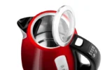Cana fierbator ETA Ela Digi 9598, 1,7 L, 2100 W, otel inoxidabil, culoare rosie, control temperatura - imagine 5