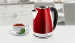 Cana fierbator ETA Ela Digi 9598, 1,7 L, 2100 W, otel inoxidabil, culoare rosie, control temperatura - imagine 6