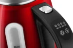 Cana fierbator ETA Ela Digi 9598, 1,7 L, 2100 W, otel inoxidabil, culoare rosie, control temperatura - imagine 7