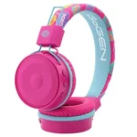 Casti audio fara fir pentru fete GoGEN HBTM 32P, Bluetooth 4,2, volum limitat, microfon - imagine 3