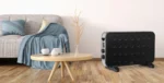 Convector electric de podea ECG TK 2070 Negru, 2000W, 2 trepte de putere - imagine 4