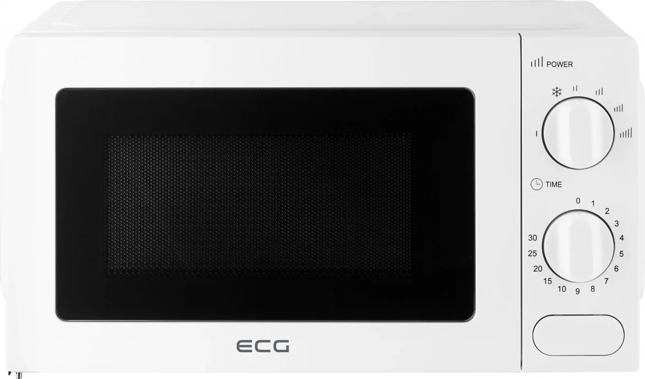 cuptor-cu-microunde-ecg-mtm-1771-we-17-litri-700w-6-niveluri-de-putere6297 Cuptor cu microunde ECG MTM 1771 WE, 17 litri, 700W, 6 niveluri de putere, timer, alb - imagine 1