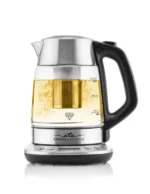 Fierbator electric cu infuzor pentru ceai ETA CRYSTELA PREMIUM 9153, 1.5 L, 2200W, otel inoxidabil si sticla - imagine 6