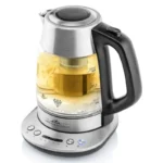 Fierbator electric cu infuzor pentru ceai ETA CRYSTELA PREMIUM 9153, 1.5 L, 2200W, otel inoxidabil si sticla - imagine 11