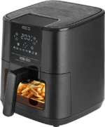Friteuza cu aer cald ECG AF 5500 Crunchy, 5.5 L, 1350 W, control temperatura 80-200°C - imagine 2