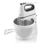 Mixer de mana cu bol ETA Crema II 2052 90000, 400 W, 3.4 L, 5 viteze, functie Turbo, alb - imagine 2