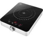 Plita cu inductie ETA Indukta 0111 90000, 1800 W, 10 niveluri de incalzire, timer, negru