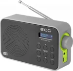 Radio portabil ECG RD 110 DAB cu tuner DAB+ si FM, negru, 1,2 W, memorie 30 de posturi - imagine 8