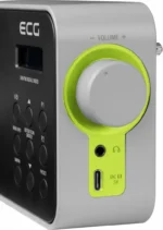 Radio portabil ECG RD 110 DAB cu tuner DAB+ si FM, negru, 1,2 W, memorie 30 de posturi - imagine 9
