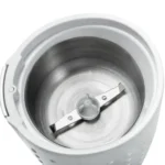 Rasnita de cafea ECG KM 110, 200 W, 80 g, culoare alb cu argintiu - imagine 4