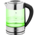 RESIGILAT - Cana fierbator din sticla ECG RK 1777 iluminare colora, 1,7 L, 2200 W, LED - imagine 5