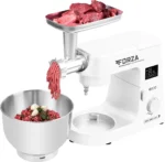 Robot de bucatarie ECG FORZA 5500 Giorno Bianco, 1500 W, 6,5 litri, panou de control tactil, sistem de amestecare planetar - imagine 10