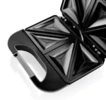 Sandwich maker GALLET TRELON CRO615, 750 W, otel inoxidabil, 4 sandwich-uri triunghiulare - imagine 5