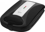 Sandwich maker XXL ECG S 4232 Family Black, 1200 W, 8 sandvisuri triunghiulare simultan - imagine 2