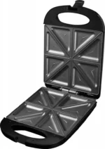 Sandwich maker XXL ECG S 4232 Family Black, 1200 W, 8 sandvisuri triunghiulare simultan - imagine 3