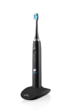Set 2 x Periuta de dinti electrica sonica ETA Sonetic 3707 90010, dezinfectare UV, IPX7, MicroBUBBLES, alb si negru - imagine 3