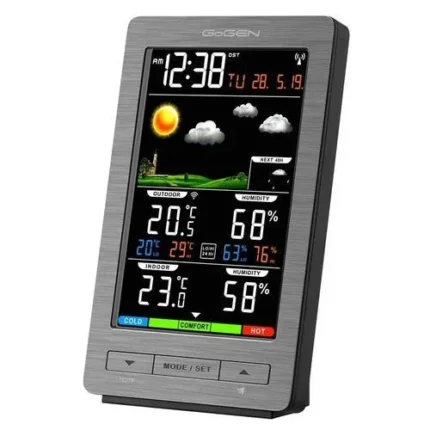 statie meteo interior exterior gogen me 2930 senzor extern fara fir1944 | TechPlaza.ro