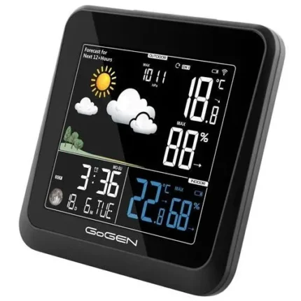 statie meteo interior exterior gogen me 3236 senzor extern fara fir1943 | TechPlaza.ro