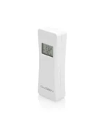 Statie meteo interior-exterior GoGEN ME 3397 W, LCD color, 3 senzori inclusi, ceas cu alarma, alb - imagine 5