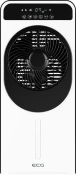 Ventilator portabil 2 in 1 ECG Mr. FANBOY, pulverizare apa, umidificare, 1.5 litri, 12 viteze, telecomanda - imagine 2