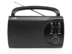 Radio JVC RA-E321B, tuner analogic FM/AM, mufa jack 3.5 mm pentru casti, negru - imagine 2