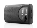 Radio JVC RA-E321B, tuner analogic FM/AM, mufa jack 3.5 mm pentru casti, negru - imagine 3