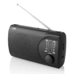 Radio JVC RA-E321B, tuner analogic FM/AM, mufa jack 3.5 mm pentru casti, negru - imagine 8