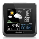 RESIGILAT - Statie meteo interior-exterior GoGEN ME 3236, senzor extern fara fir, LCD color - imagine 2