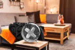 Ventilator de podea ETA0608 Ringo, 25 W, diametru 26 cm, 2 viteze, constructie din metal - imagine 4