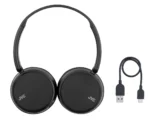 Casti audio On-Ear JVC HA-S36W-B-U, Bluetooth, Autonomie 35h, microfon, Negru - imagine 5