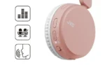 Casti audio On-Ear JVC HA-S36W-P-U, Bluetooth, Autonomie 35h, microfon, Roz - imagine 2