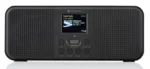 Radio DAB+/FM GoGEN DAB 800 BTC, 2 x 2 W, Bluetooth, LCD color, ceas cu alarma, negru - imagine 2