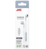 Casti JVC HA-FR17UC-A-U, Cu Fir, In-Ear, Microfon, USB-C, albastru deschis - imagine 4